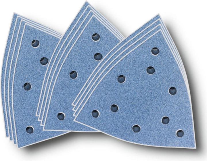 Fein 12 pcs. sanding sheet sandpaper MultiMaster MultiTalent (40, 60, 80)