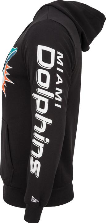 Actual product image New Era NFL Fleece Hoody - VERTICAL Miami Dolphins - XS (XS)