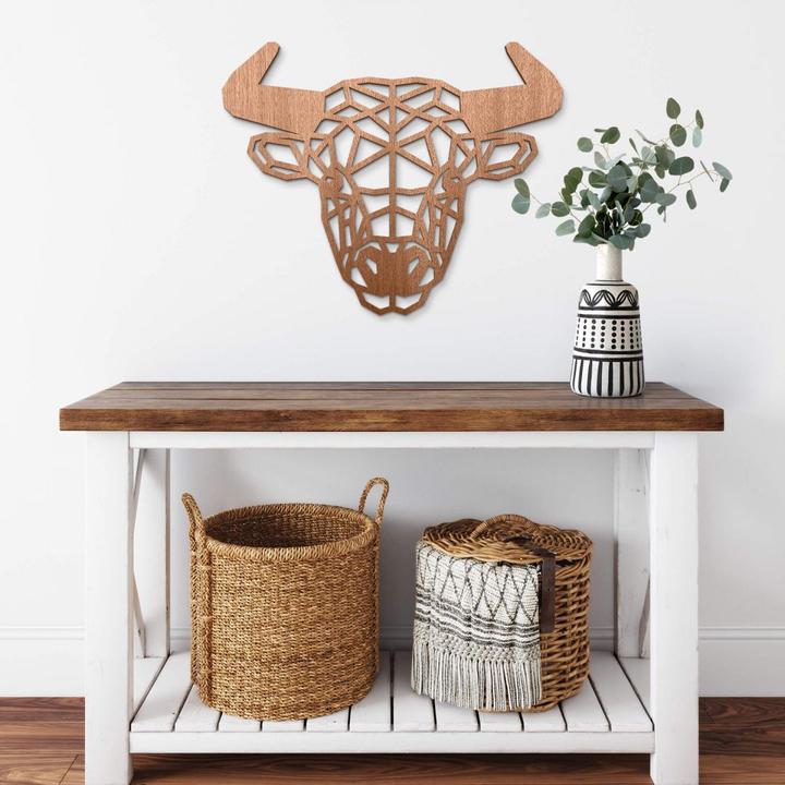 Produktbild Trenddeko Origami Stier (30 x 24 cm)