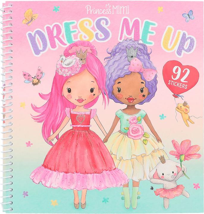 Image du produit Magni Depesche 12462 Princesse Mimi Dress me up - livre d'autocollants de 24 pages pour créer des