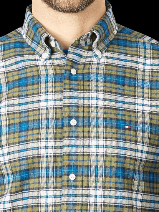 Produktbild Tommy Hilfiger Tartan Small Shirt Brushed Putting Green/Mutl (L)