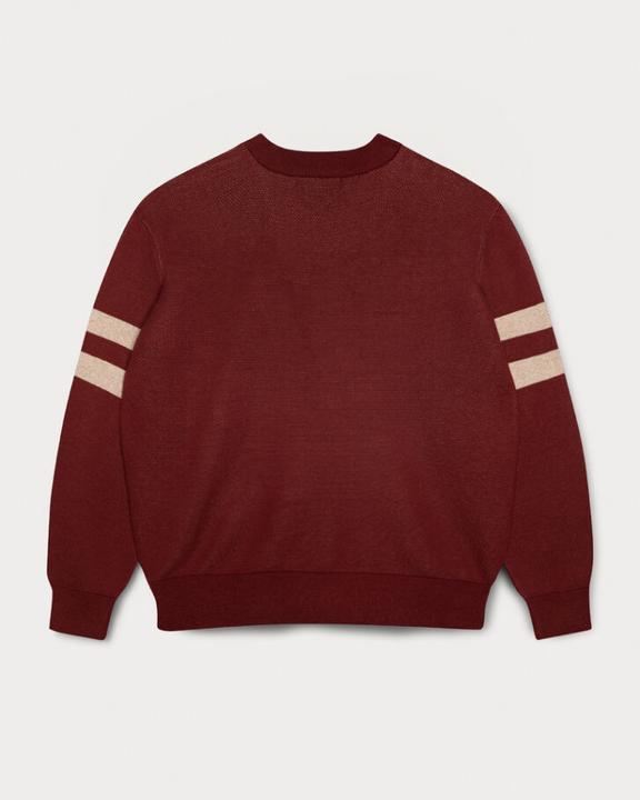 Actual product image Lobster & Lemonade Kansas City Chiefs QB 81 Knit Sweater maroon L (L)