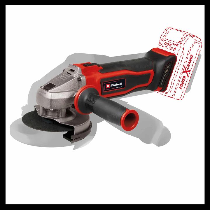 Actual product image Einhell Cordless angle grinder TE-AG 18/ 115 Q Li Kit (1x 4.0 Ah)