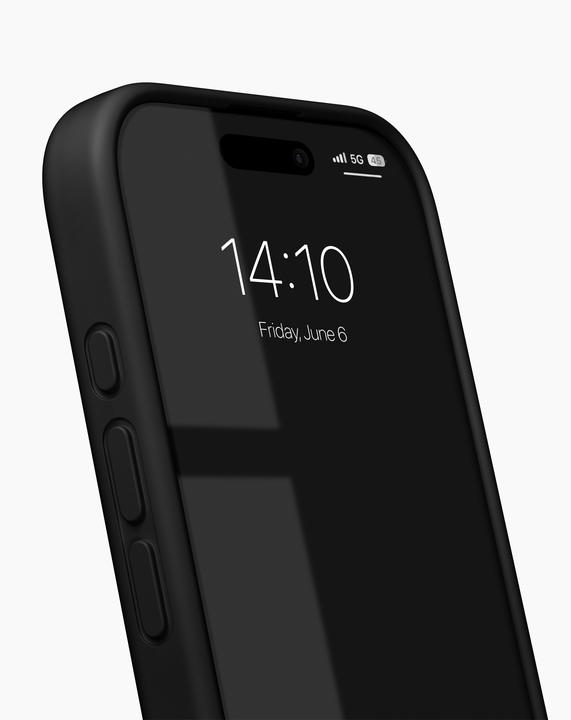 Image du produit iDeal Of Sweden Étui en silicone pour iPhone 16 Pro - Noir (Apple iPhone 16 Pro)