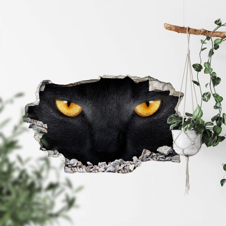 Immagine prodotto Trenddeko occhi di gatto 3D (36 x 60 cm)