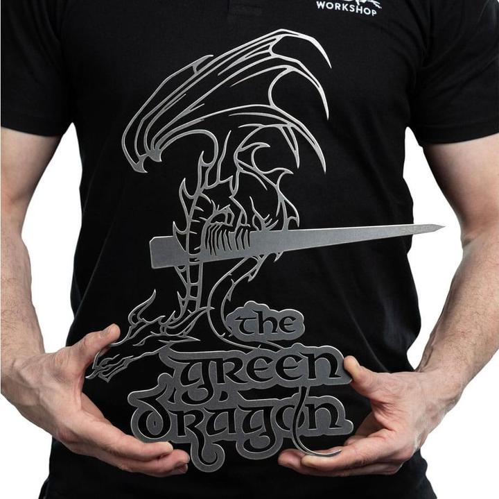Produktbild Weta Workshop Der Herr der Ringe Metalbird The Green Dragon 38 cm