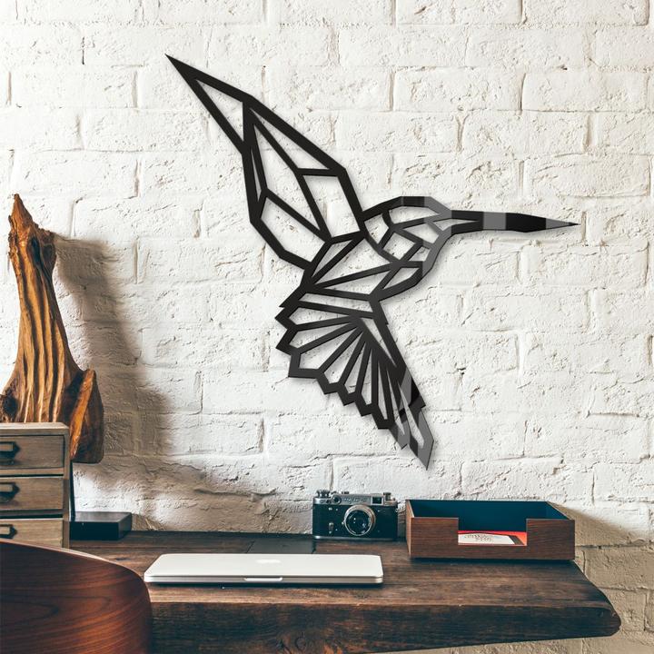 Image du produit Trenddeko Origami colibri (30 x 25 cm)