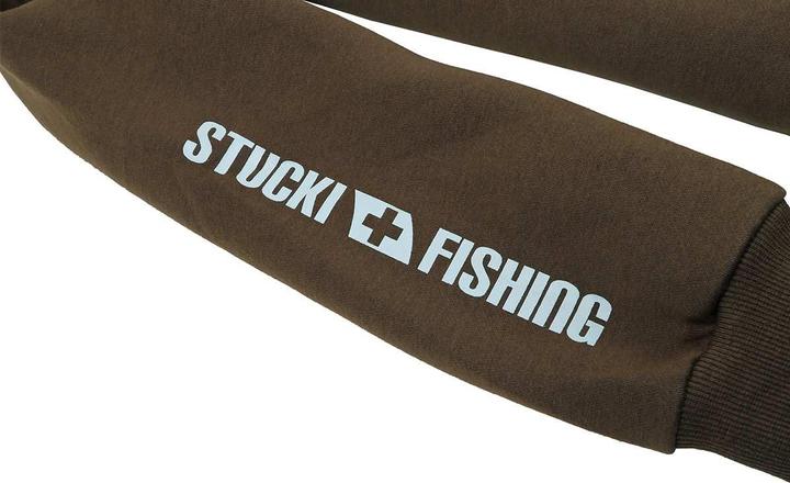 Produktbild Stucki Fishing Because Fanatics Hoodie Olive (S)