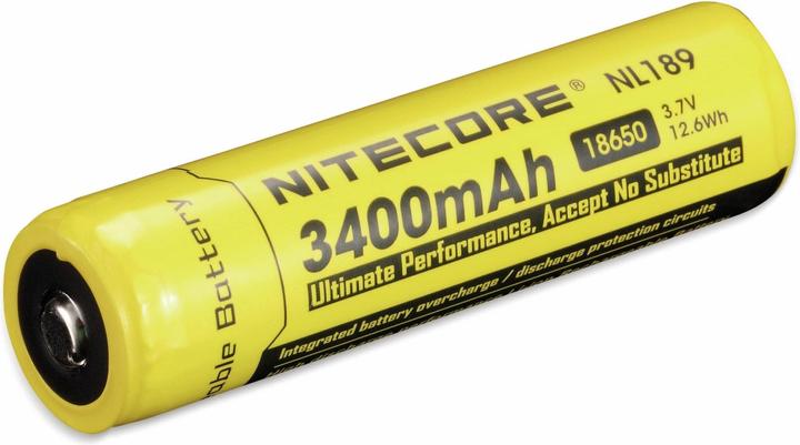 Actual product image Nitecore 18650 Rechargeable battery