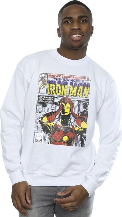 Immagine prodotto Iron Man Head Gear Off Felpa Uomo (XL)