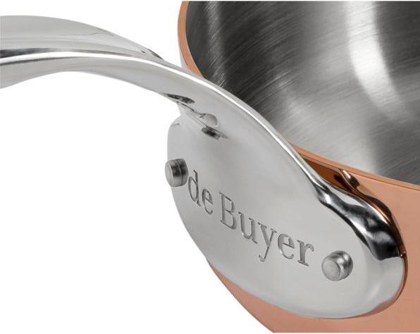 Actual product image de Buyer prima matera (24.50 cm, Frying pan, Copper, Stainless steel)