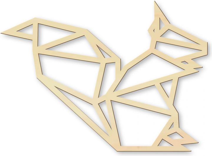 Image du produit Trenddeko Origami écureuil (20 x 15 cm)