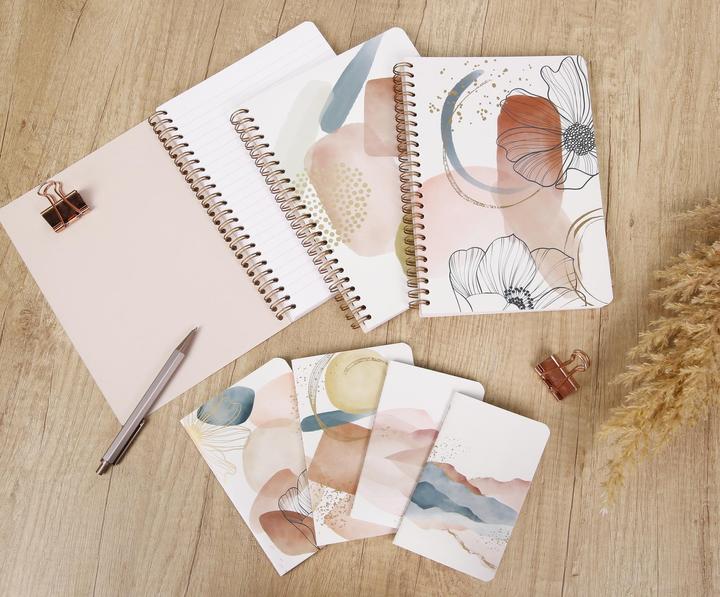 Produktbild Clairefontaine Evanescence Spiralbuch (A5, Liniert, Weicher Einband)