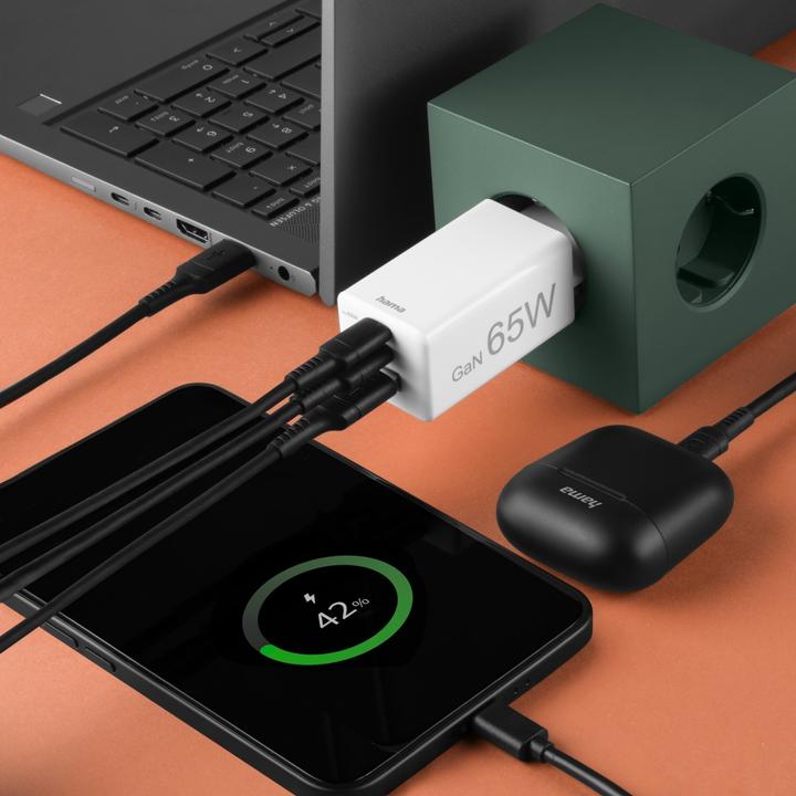 Actual product image Hama Fast charger (65 W)