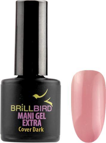BrillBird Mani Gel Extra 15ml Cover Dark (Cover Dark, UV-Gel Lack)