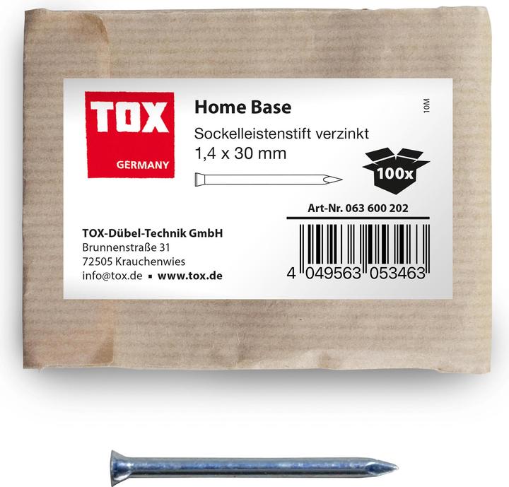 Actual product image Tox Sockelleistenstifte (100 Piece, 30 mm)