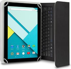 Image du produit Hamlet Universal Cover 101 KBT2 étui universel avec clavier bluetooth amovible pour tablette par (ING. Int.)