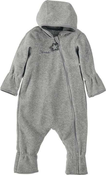 Produktbild Sterntaler Fleecejacke Overall Silber Melange Gr. 86 (86)