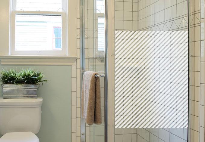 Actual product image Trenddeko Diagonal lines (120 x 120 cm)