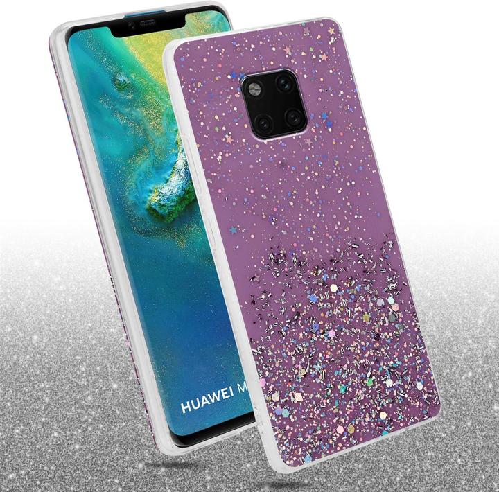Actual product image Cadorabo TPU cover sparkling glitter (Mate 20 Pro)