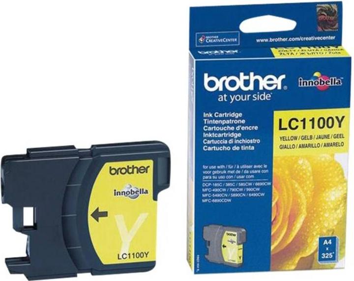 Actual product image Brother Lc-1100y (Y)