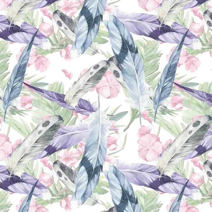 Actual product image Trenddeko Pattern feather light (100 x 200 cm)