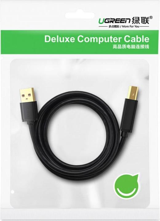 Actual product image Ugreen USB A — USB B (2 m, USB 3.2 Gen 1)