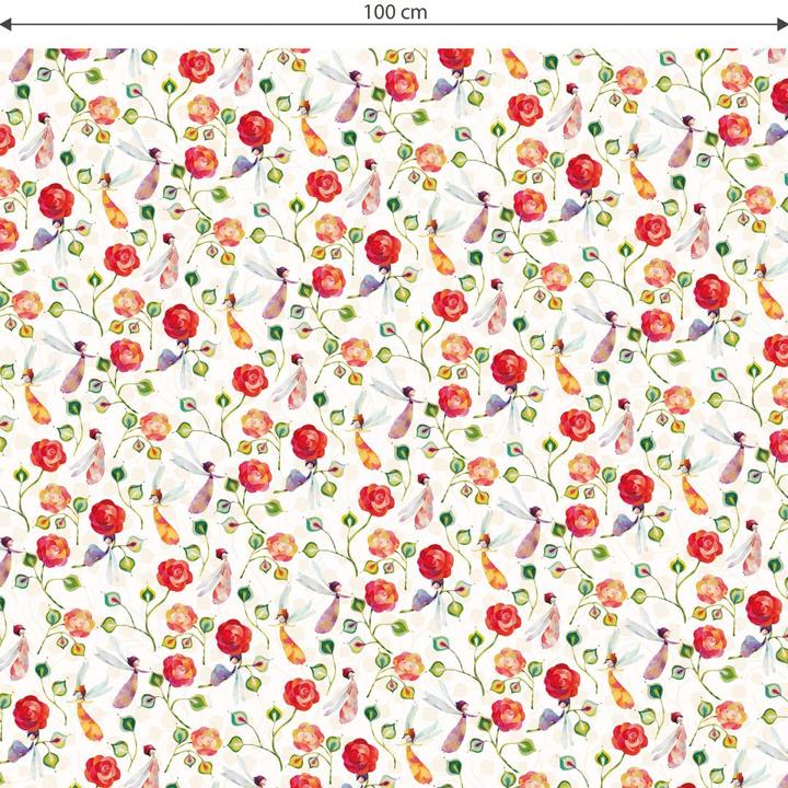Actual product image Trenddeko Rose magic (100 x 100 cm)