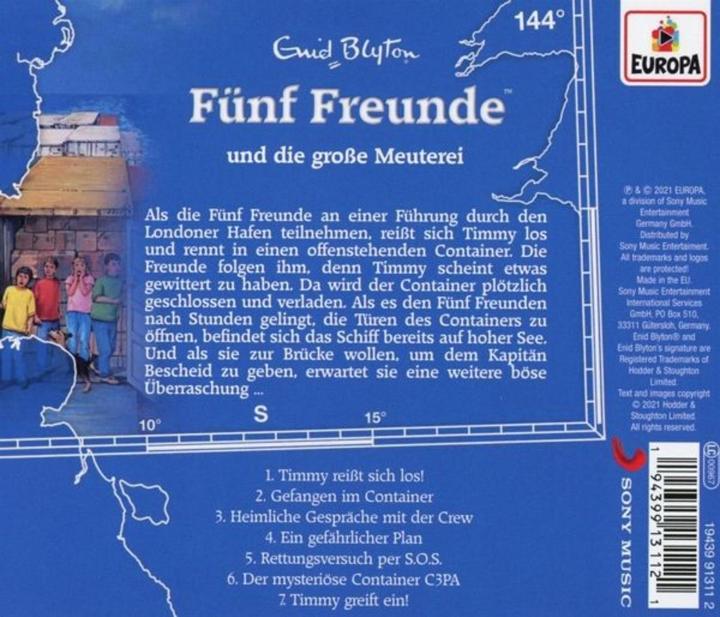 Produktbild Fünf Freunde 144 - und die grosse Meuterei