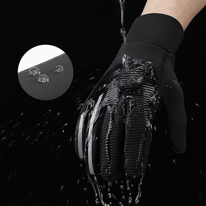 Image du produit Hurtel Gants de téléphone de sport isolés et antidérapants (taille XL) - noirs (XL)