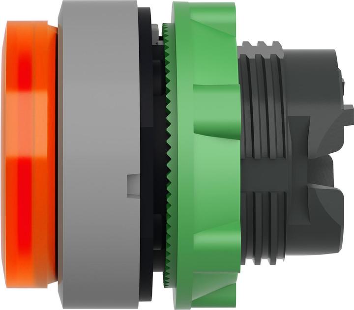 Produktbild Schneider Electric Leuchtdrucktaster, Front, vorstehend, ZB5AW153C0