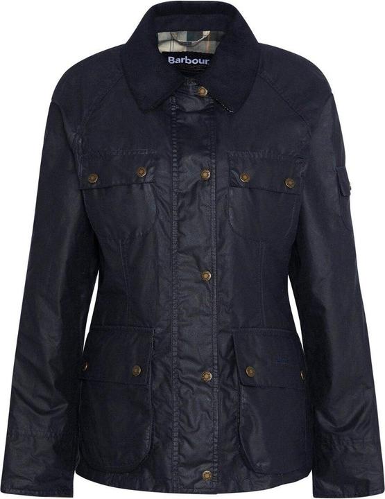 Produktbild Barbour Arlo Utility Wax Jacket Royal (16)