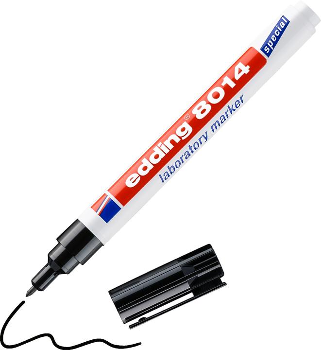 Actual product image Edding Lab Marker 8014 (Black, 1 mm, 1 x)