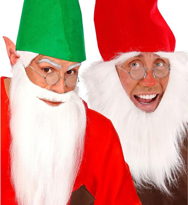 Image du produit Widmann Lunettes de Père Noël en métal rond avec verres argent