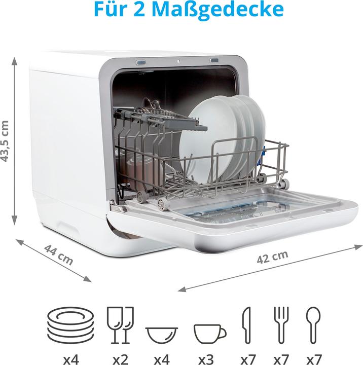 Image du produit Medion Lave-vaisselle de table MD 37217, classe d'efficacité énergétique