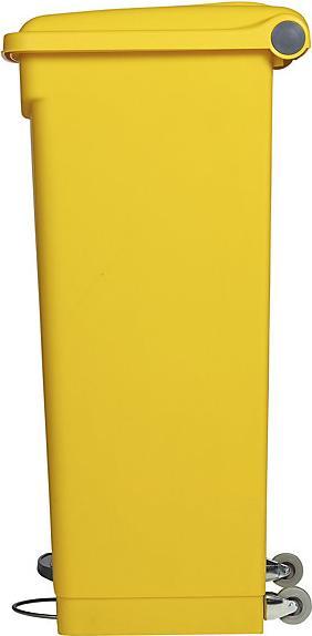 Immagine prodotto kaiserkraft Cestino di plastica a pedali (90 l)