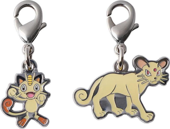Produktbild Pokémon Pokemon Center - Meowth & Persian Schlüsselanhänger - 2 Stück