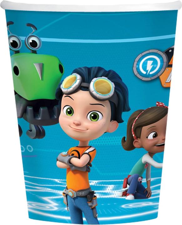 Actual product image Nickelodeon Paper Logo Disposable Cup (Pack of 8) (8 x)