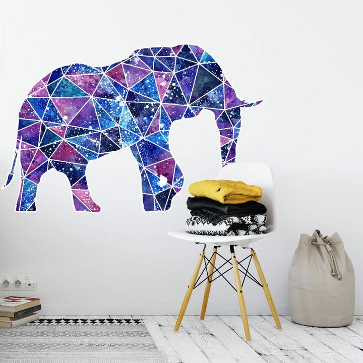 Immagine prodotto Trenddeko Poligono Galaxy Elefante (90 x 58 cm)