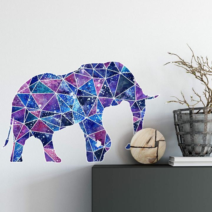 Immagine prodotto Trenddeko Poligono Galaxy Elefante (90 x 58 cm)