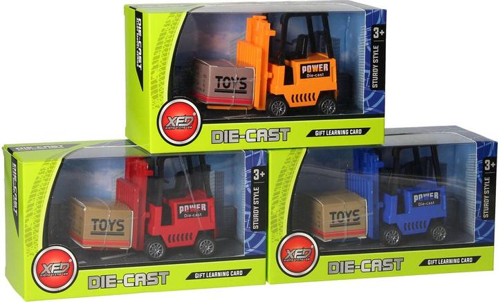 Actual product image Die Casting Forklift Geel