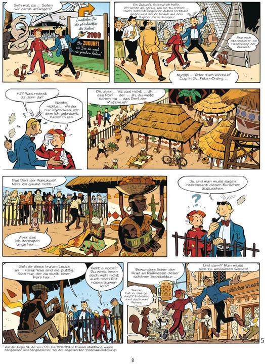 Produktbild Spirou und Fantasio 55: Das Gedächtnis der Zukunft (Benjamin Abitan, Sophie Guerrive, Deutsch)
