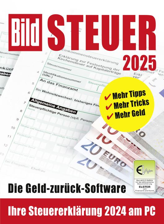 Steuertipps BILDSteuer 2024 Download Code (1 User, 1 Geräte/User, unbegrenzt)