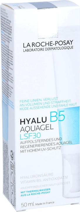 Actual product image La Roche Posay Hyalu B5 Aquagel UV German/Italian/French Gel (50 ml, Day cream, SPF 30)