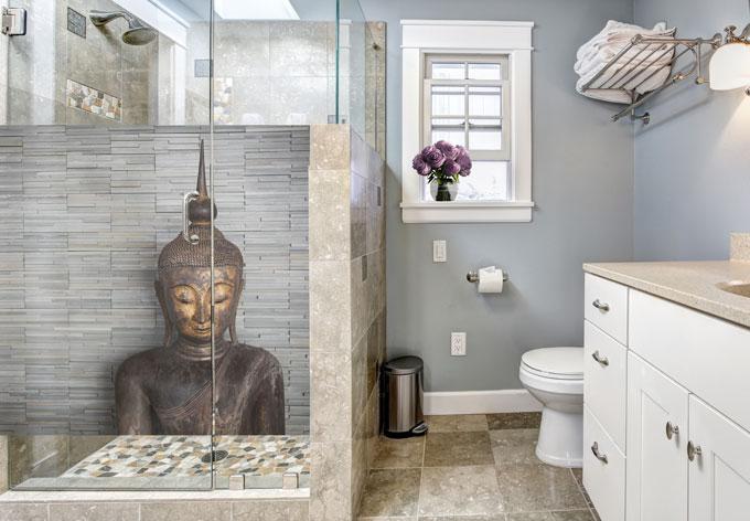 Actual product image Trenddeko Thailand Buddha - 01 (150 x 75 cm)