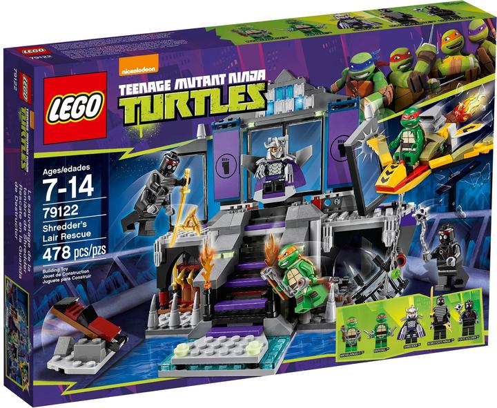 Produktbild LEGO Teenage Mutant Ninja Turtles Rettung aus Shredders Versteck