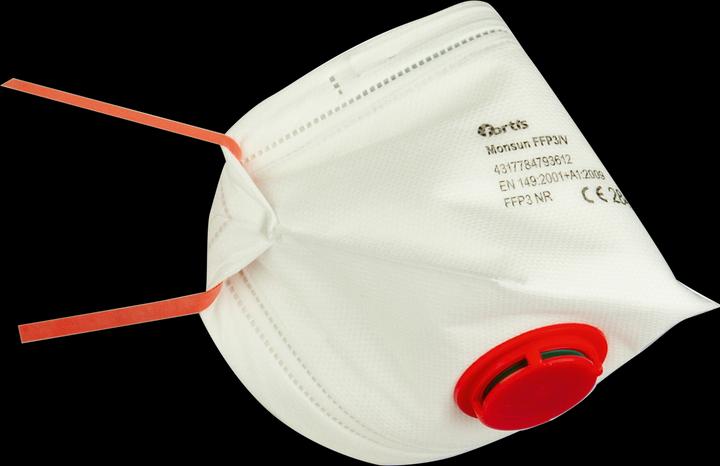 Actual product image Fortis Respirator FFP3 V Monsun 10pcs. (FFP3, 10 x)