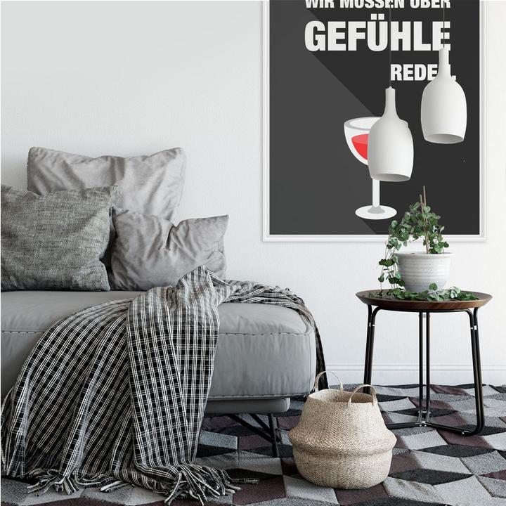 Image du produit Trenddeko Va chercher le vin, il faut qu'on parle de sentiments. (70 x 100 cm)
