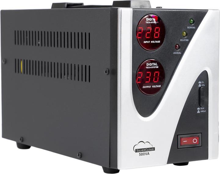 SilverCloud 500VA 300W 2.3A voltage stabiliser (500 VA, 300 W)