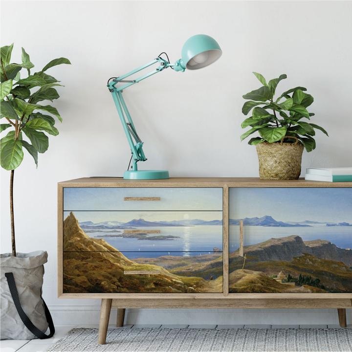 Actual product image Trenddeko Coastal landscape on the Gulf of Naples (120 x 50 cm)